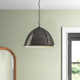 Dotty Single Light Metal Dimmable Pendant