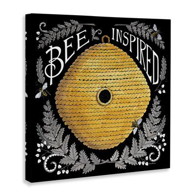 "Bee Inspired with Hive", art mural par Deb Strain