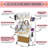 Portable Rolling Makeup Cart - Smooth-Rolling Wheels, Wooden Drawers, And Side Hooks For Organized Beauty Storage