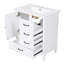 Meuble-lavabo 30 po avec lavabo, armoire et trois tiroirs