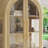 70.9" Tall Freestanding Arch Display Cabinet With Color Led Light Modes And Motion Sensor, Large Capacity Tempered Glass Doors Office Storage Cabinets-2091892793