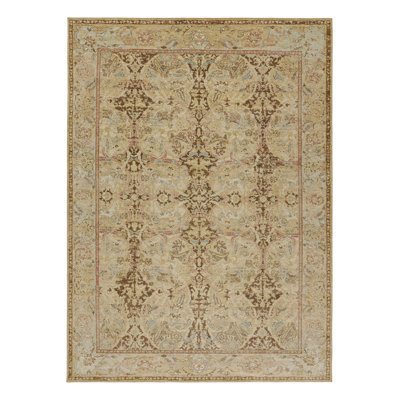 One-of-a-Kind No Hand Knotted Area Rug