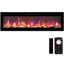 Wrought Studio 72 " W Black Electric Stove