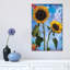 Tournesols I par David Palmer - reproduction d'art-52530584-52530571