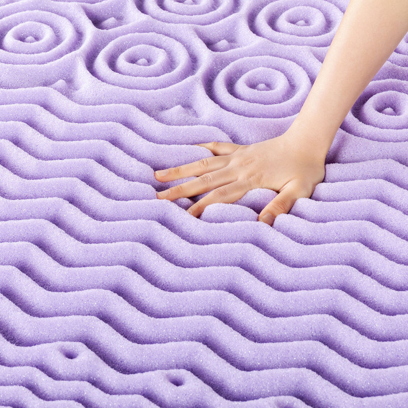 5-Zone 2" Memory Foam Mattress Topper, Full