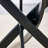 Round Metal Base Dining Table