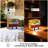 Creative Small Glass Table Lamp With Book Shape , Includes Bulb