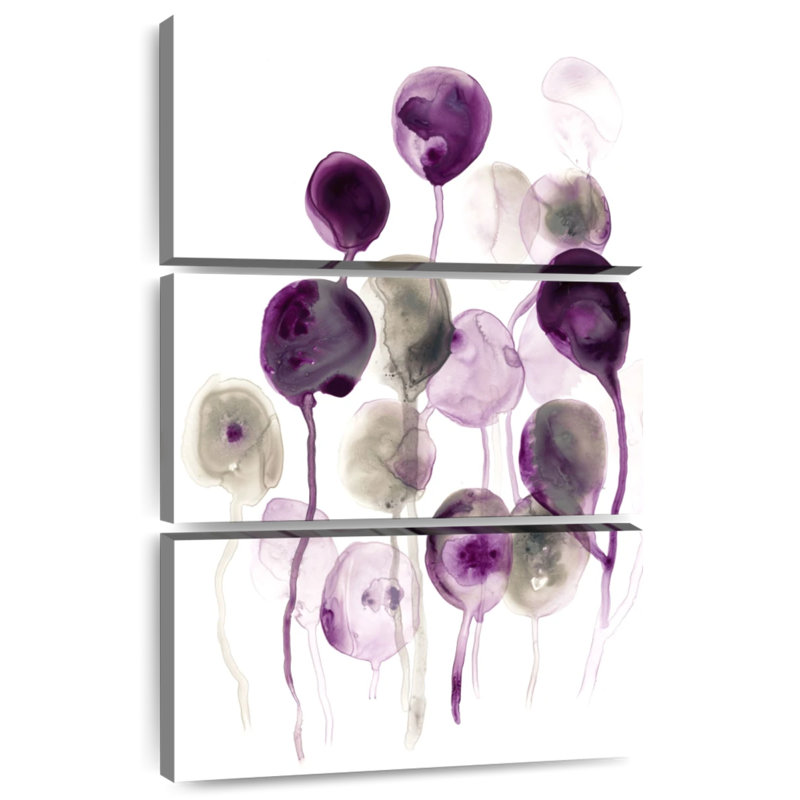 Avery Plum Pods I, 45" H x 28" W