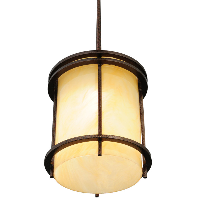 Luminaire suspendu cylindrique à 1 lumière Gawlik