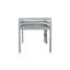 Lit mezzanine simple en bois d'hévéa massif gris. Facilement accessible. Base à lattes renforcée. Rangement supplémentaire sous le lit. Lit gris de faible hauteur pour un sommeil paisible, en bois. Inclus. Plateforme durable. Under-689148285
