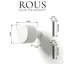 ROUS Hardware Mid Century Modern Knurled Knob-1621958748