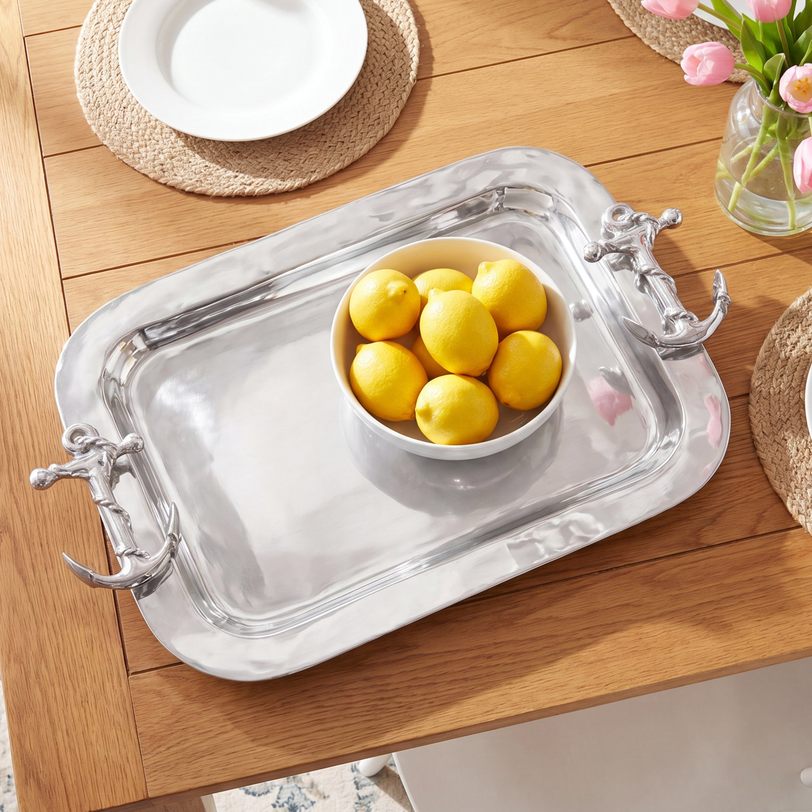 High Seas Rectangle Aluminum Tray