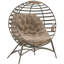 Henegar Steel Outdoor Lounge Chair