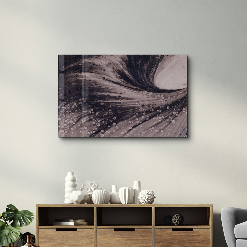Elegant Tempered Glass Wall Art Painting 100% Tempered Glass, Thickness: 0.16 inches | UV Printed for Vibrant Colors & Durability | Perfect for Home Decor & Modern Aesthetics