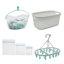 Polypropylene Laundry Room Organizer-116193439