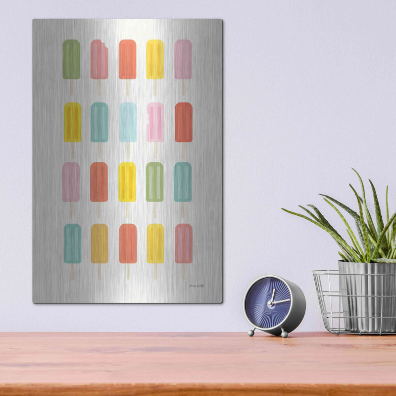 «Colorful Popsicles» par Ann Kelle, H 16 po x l 12 po
