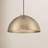 Darrah 1-Light Pendant in Natural Brass-942482467