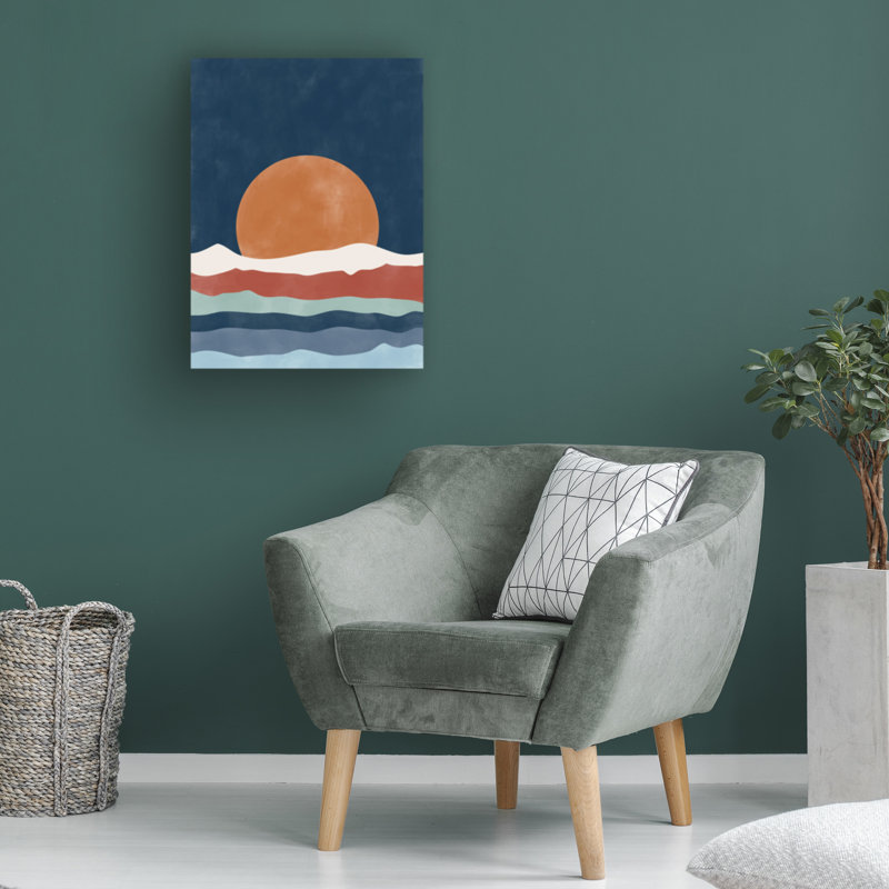 Bolog Elena Ristova Aspectratiobluerust81 Canvas Art, 24" H x 32" W