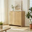 Panier à linge incliné avec panier amovible, panier à linge caché, armoire de rangement pour panier de salle de bain, organisateur de maison autoportant, chêne