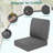 Outdoor Deep Seat Cushion Set Of 4, 23" X 24" X 4" High-Density Foam Patio Chair Cushion, Water-Repellent & UV-Resistant Olefin Fabric Cushion For Chair, Sofa, Loveseat, Patio Furniture-1844920527