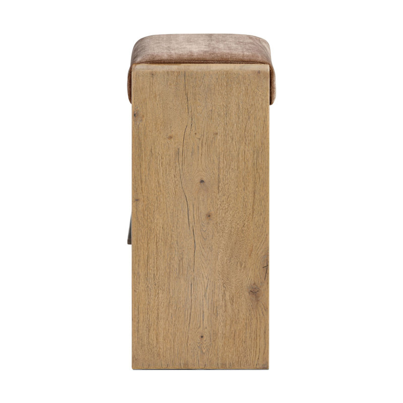 Nash Stool-Altair Mushroom-Bar, Altair Mushroom/Polyester, Bar Stool (30.91" Seat Height)