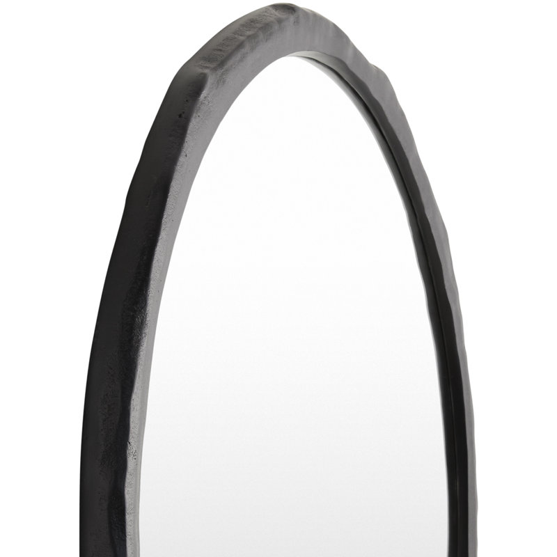 Doly Arenas Accent Mirror, Aluminum, Black