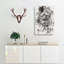 The Proud Lion - Wrapped Canvas-56637000