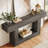 63" Console Table for Entryway, Narrow Sofa Table Behind Couch for Living Room, Hallway-1889566538