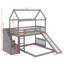 Twin Over Twin Bunk Bed With Slide-82974785