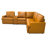 Nchevyshill Leather Match Power Recline Sectional-848549532