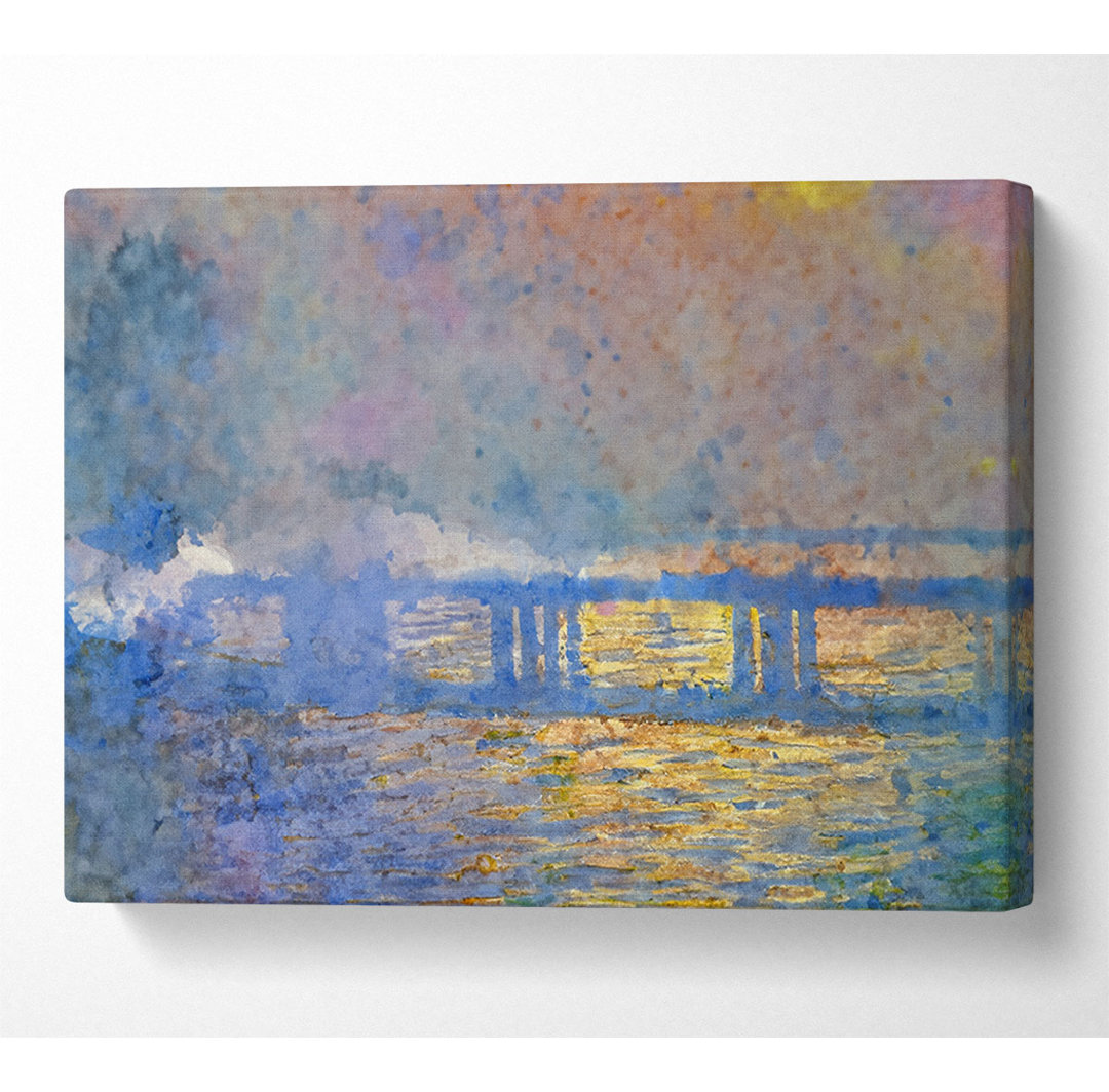 Kunstdruck Monet Charing Cross Bridge