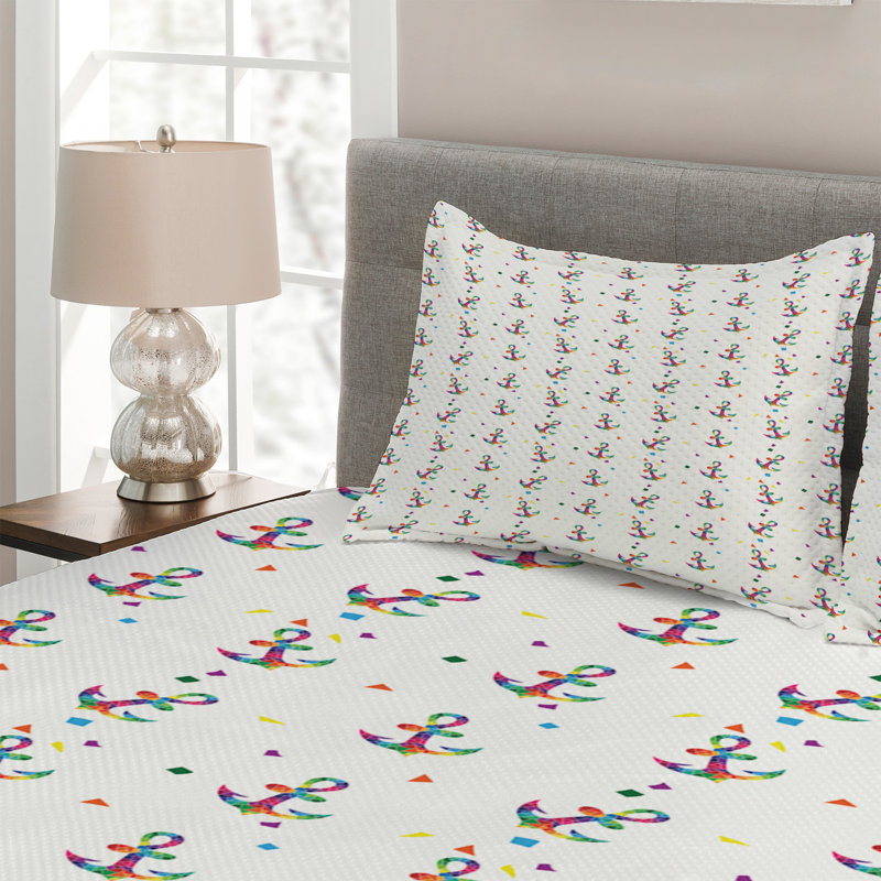Coastal Polyester Coverlet