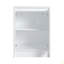 Armoire de rangement autoportante pour salle de bain 24 po, 2 portes à fermeture douce
