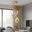 Visham 3 - Light Bronze Gold Pendant