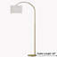 Lampe sur pied arquée 71 po Aviésel-87226843