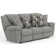 Trifecta Power Reclining Sofa with 3 Reclining Seats and Drop Down Table