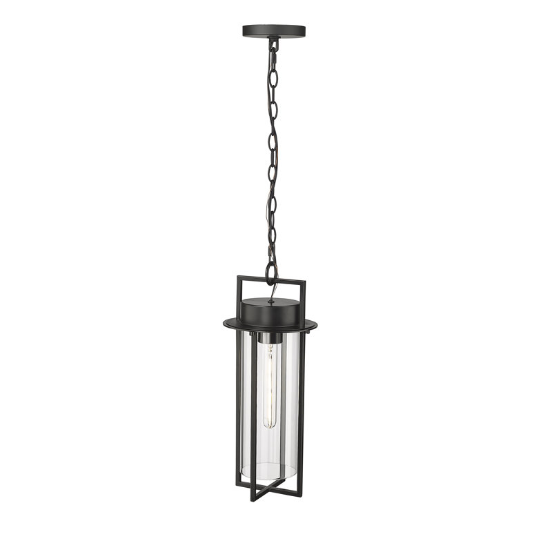 Yvannah Outdoor 8" Wide Hanging Lantern