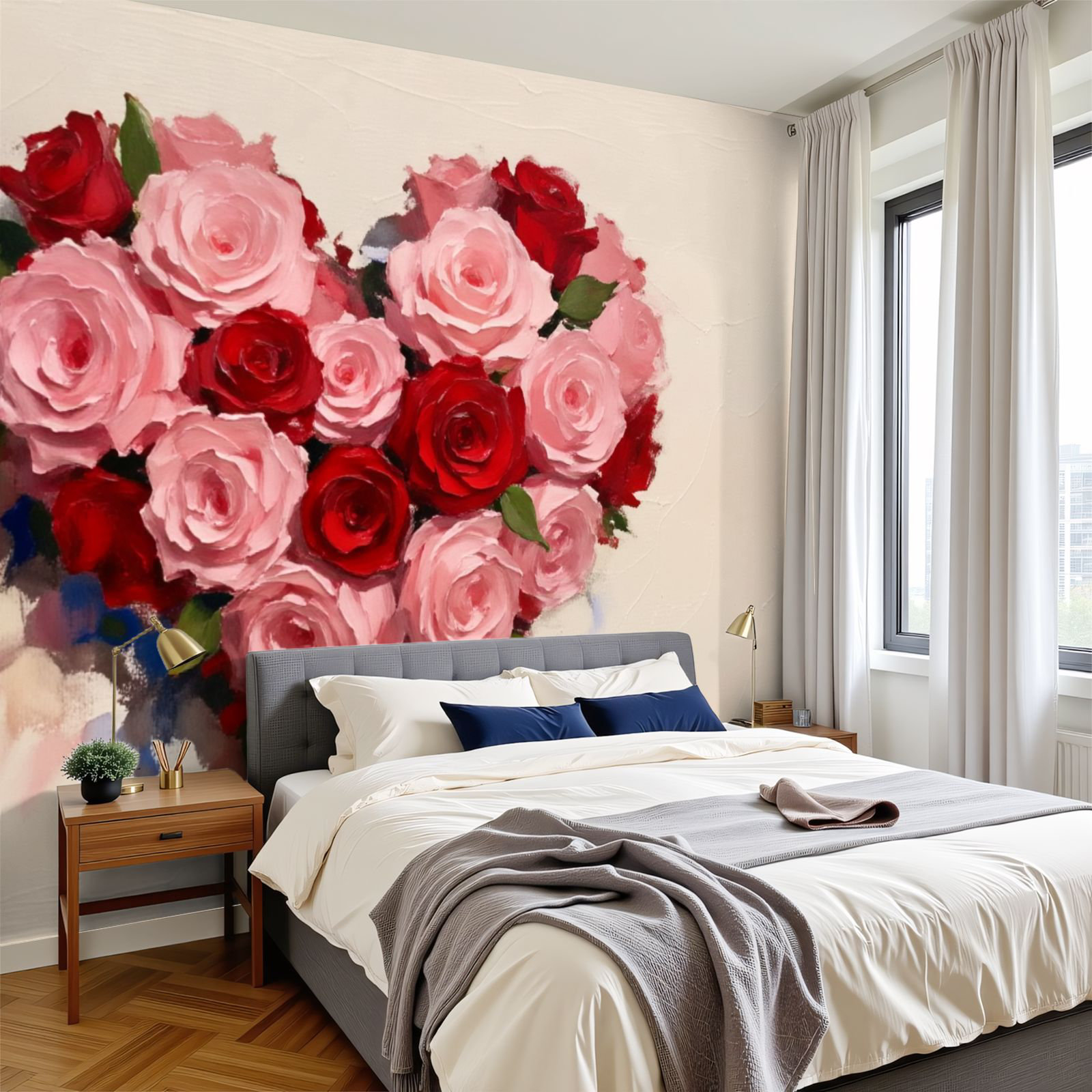 Red Barrel Studio® Peel and Stick Wallpaper 96" W x 69" H Modern Self ...