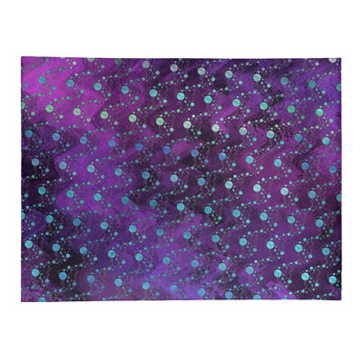 Chenille Polka Dots Indoor Rug