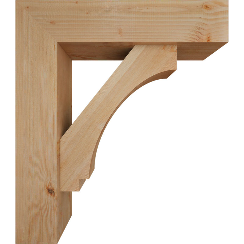 Support de bloc impérial avec entretoise décalée, 32 x 28, Sapin Douglas de l 7 1/2 (lisse)