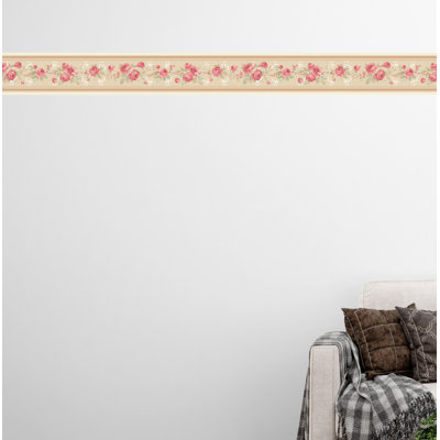 Sammy-Jo Peel & Stick Floral Border