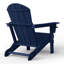 Chaise Adirondack d'extérieur avec porte-gobelet (ensemble de 4)-1620092331