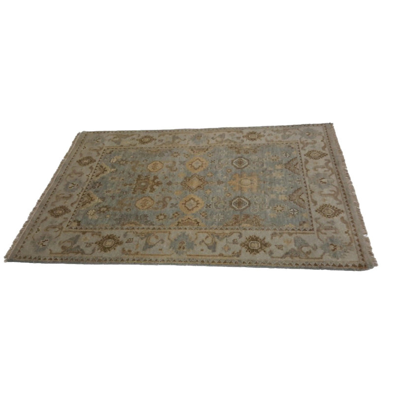 Oriental Area Rug in Blue