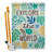 Double Sided 40'' H x 28'' W Polyester Flag Set