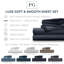  Ensemble de draps à densité de tissage 600 fils Luxe Soft & Smooth-1309345358-1309345363