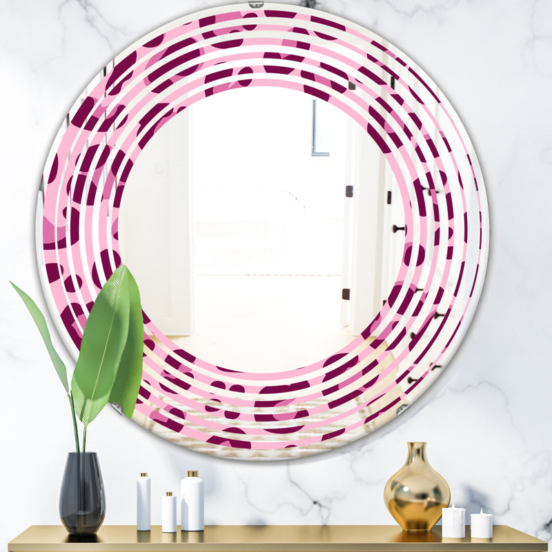 Miroir mural Leopard, H 31,5 po x l po
