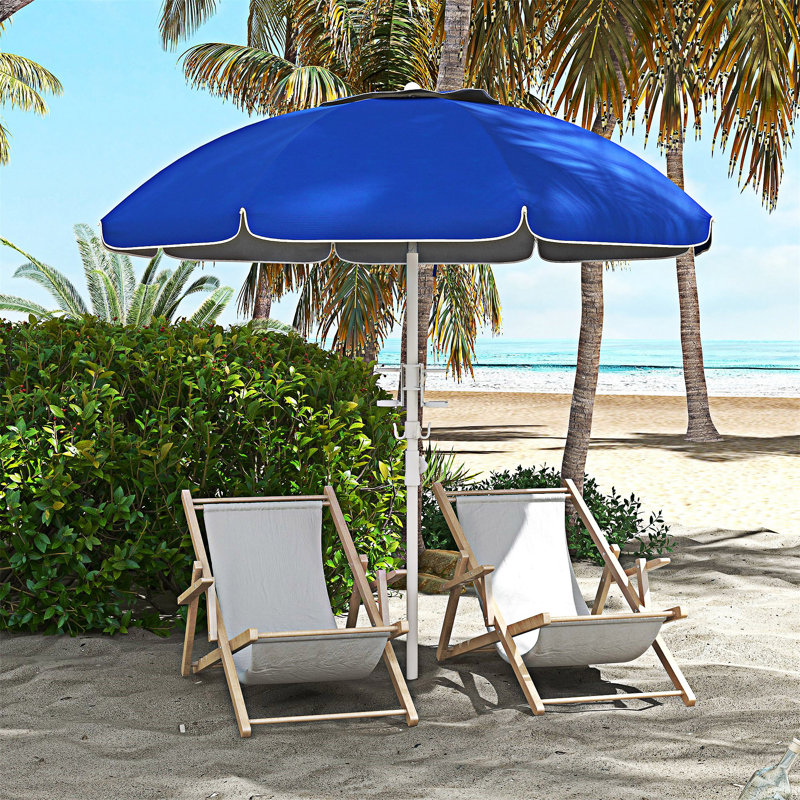 Parasol d'extérieur avec inclinaison