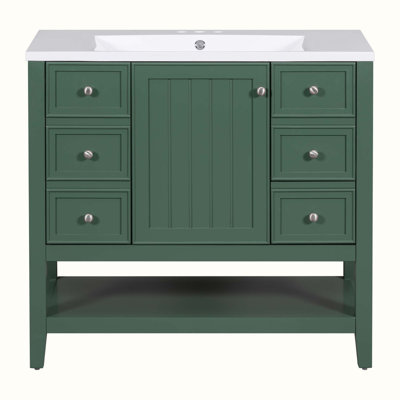 Meuble-lavabo simple 36 po avec plateau Raydan