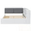 Lit plateforme en bois avec tête de lit, tablettes et 2 tiroirs-2081882657-2081394647