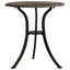 Ensemble bistro rond en aluminium 2 personnes Robbyn-429555965